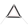 triângulo de advertência reflexivo de emergência